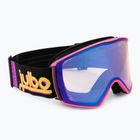 Lyžařské brýle  Julbo Launcher Reactiv High Contrast pink/ black/ flash blue