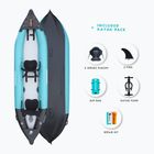 Nafukovací kajak pro 2 osoby AQUADESIGN Koloa 360 cm blue/black