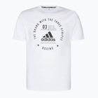 Tréninkové tričko Adidas Boxing bílé ADICL01B