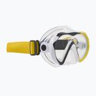 Potápěčská maska Aqualung Compass černá/žlutá MS5380107