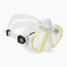 Potápěčská maska Aqualung Hawkeye transparentní/žlutá MS5570007