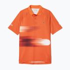 Pánské polo tričko Lacoste oranžové DH0853 FNF