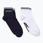 Pánské tenisové ponožky Lacoste 2 páry tmavě modrá/bílá RA4187