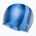 Plavecká čepice TYR Multi-Color Silicone blue/multi