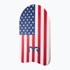 Plavecká deska TYR Classic Kickboard USA red/navy