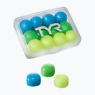 Špunty do uší Tyr Soft Silicone Ear Plugs Jr 12 pcs. blue/green/yellow