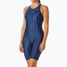 Dámské jednodílné plavky TYR Fusion 2 Aerofit Shortjohn navy