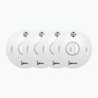 Kolečka na kolečkové brusle FR Skates Luminous Led Quad Wheel 62mm/85A Sixies 6LED X4 white