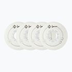Kolečka na kolečkové brusle Luminous Led Wheels Duo 76mm/85A X4 white/red