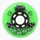 Kolečka na kolečkové brusle FR Skates Street Invaders Wheels 80mm/84A X4 green/black