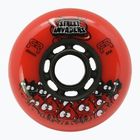 Kolečka na kolečkové brusle FR Skates Street Invaders Wheels 80mm/84A X4 red/black