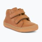 Dětská barefoot boty Froddo First Step cognac