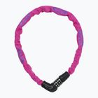 Cyklistický zámek ABUS Steel-O-Chain 5805C/75 pink