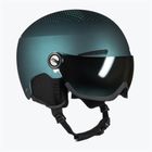 Lyžařská helma Alpina Arber Visor Q Lite petrol/green matt