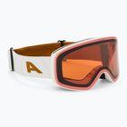 Lyžařské brýle  Alpina Ladis Q white/ gold matt/ gold