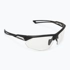 Sluneční brýle Alpina Nylos HR black transparent matt/ clear