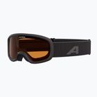 Dětské lyžařské brýle Alpina Piney 2.0 black matte/orange
