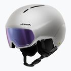Lyžařská helma Alpina Vizzard QV MIPS white matt