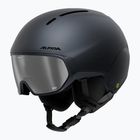 Lyžařská helma Alpina Vizzard QV MIPS midnight grey matt