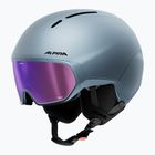 Lyžařská helma Alpina Vizzard Q-Lite ice blue matt