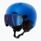 Dětská lyžařská helma Alpina Zupo 2 Visor Q-Lite blue matt