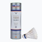 Badmintnové šipky VICTOR Nylonshuttle 1000 slow white