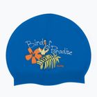 Dětská plavecká čepice Fashy 30402 Printed blue