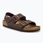 Sandály BIRKENSTOCK Milano BF Narrow dark brown