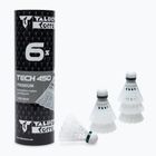 Talbot-Torro Tech 450 badmintonové raketky, Premium Nylon 6 ks bílé 469282