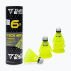 Talbot-Torro Tech 450 badmintonové raketky, Premium Nylon 6 ks, žlutá 469283