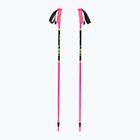 Lyžařské hůlky dziecięce LEKI Racing neon pink/ black/ neon yellow