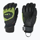 Pánské lyžařské rukavice  LEKI WCR Coach 3D black/ ice lemon