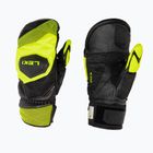 Pánské lyžařské rukavice LEKI WCR Venom SL 3D Mitt black ice/lemon