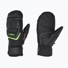 Dětské lyžařské rukavice LEKI WCR Team 3D Junior Mitt black/ ice lemon