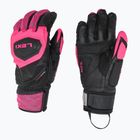 Dámské lyžařské rukavice  LEKI WCR Venom SL 3D black/ pink
