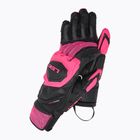 Dámské lyžařské rukavice  LEKI WCR Venom SL 3D black/ pink