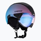Lyžařská helma CASCO SP-2 Photomatic Visor strustured celestial gradient matte