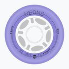 Kolečka na inline brusle Powerslide Neons LED 84 mm/85A 4 pcs. lilac