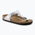Žabky BIRKENSTOCK Gizeh Birko-Flor Narrow silver