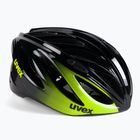 Cyklistická přilba UVEX Boss Race černá/žlutá S4102292015