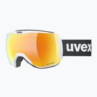 Lyžařské brýle  UVEX Downhill 2100 CV Race white matt/mirror orange clear