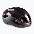 Cyklistická přilba UVEX Rise CC plum/black matt