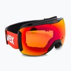 UVEX Downhill 2100 CV S2 lyžařské brýle černé lesklé/zrcadlově šarlatové/colorvision oranžové