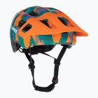 Dětská cyklistická helma UVEX React Jr papaya camo