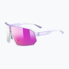 Sluneční brýle UVEX Sportstyle 237 purple fade/mirror purple