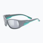 Dětské sluneční brýle UVEX Sportstyle 514 grey matt/mirror silver