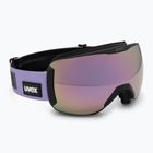 Lyžařské brýle  UVEX Downhill 2100 CV black matt/mirror lavender green