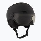Lyžařská helma UVEX Wanted Visor Pro V black matte