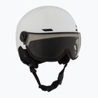 Lyžařská helma UVEX Wanted Visor Pro V white matt