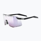Sluneční brýle UVEX Pace Stage Small CV black matt/mirror pink